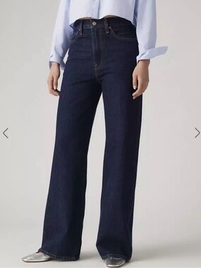 Levi’s Dark Blue Straight-Leg Jeans
